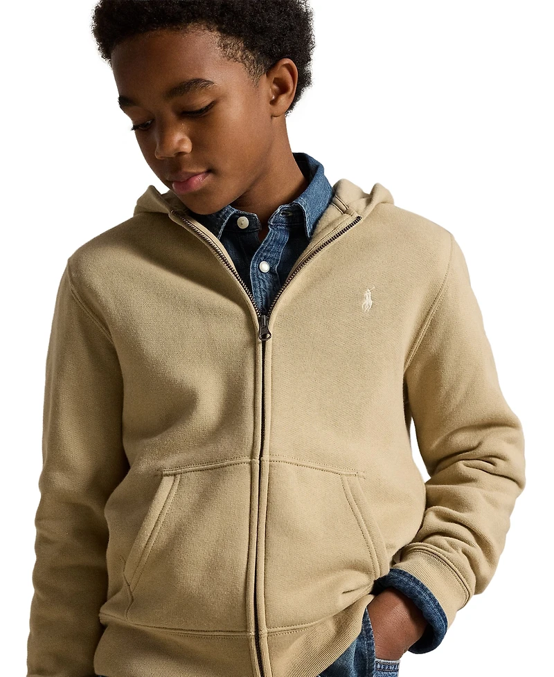 Polo Ralph Lauren Boys' 8-20 Fleece Full-Zip Hoodie