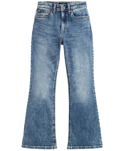 Polo Ralph Lauren Girls' 7-16 Flared Stretch Denim Jeans