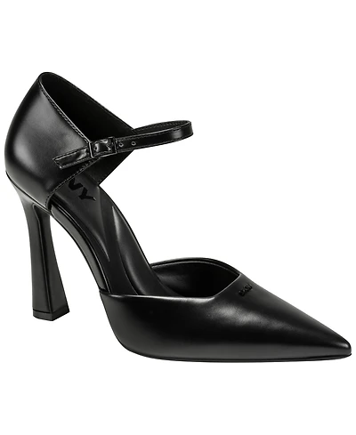 Dkny Women's Catcher Ankle Strap Pointed Toe Pumps