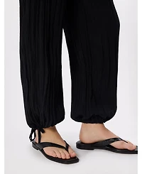Whistles Women's Relaxed Tie Hem Trouser