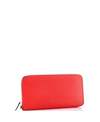 Pre-Owned HERMES Long Azap Zip Around Wallet Silk'in Epsom