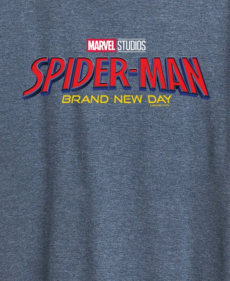 Hybrid Apparel Plus Spider-Man Brand New Day Logo Graphic T-Shirt