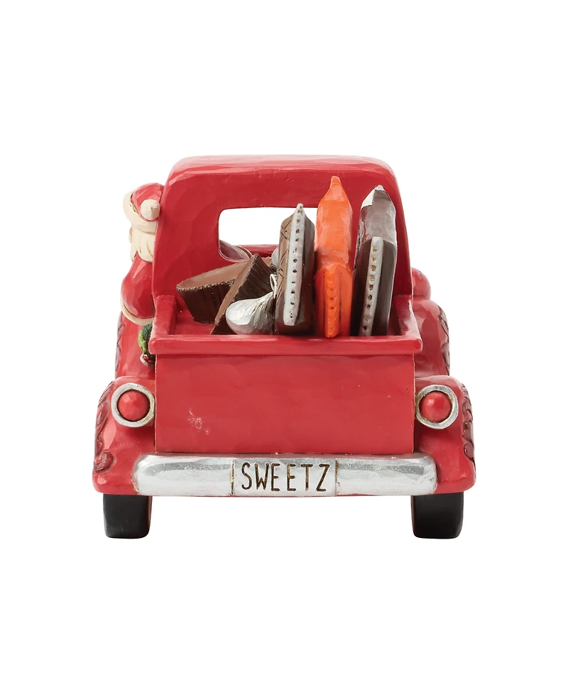 Jim Shore Hershey Fig Santa in Truck