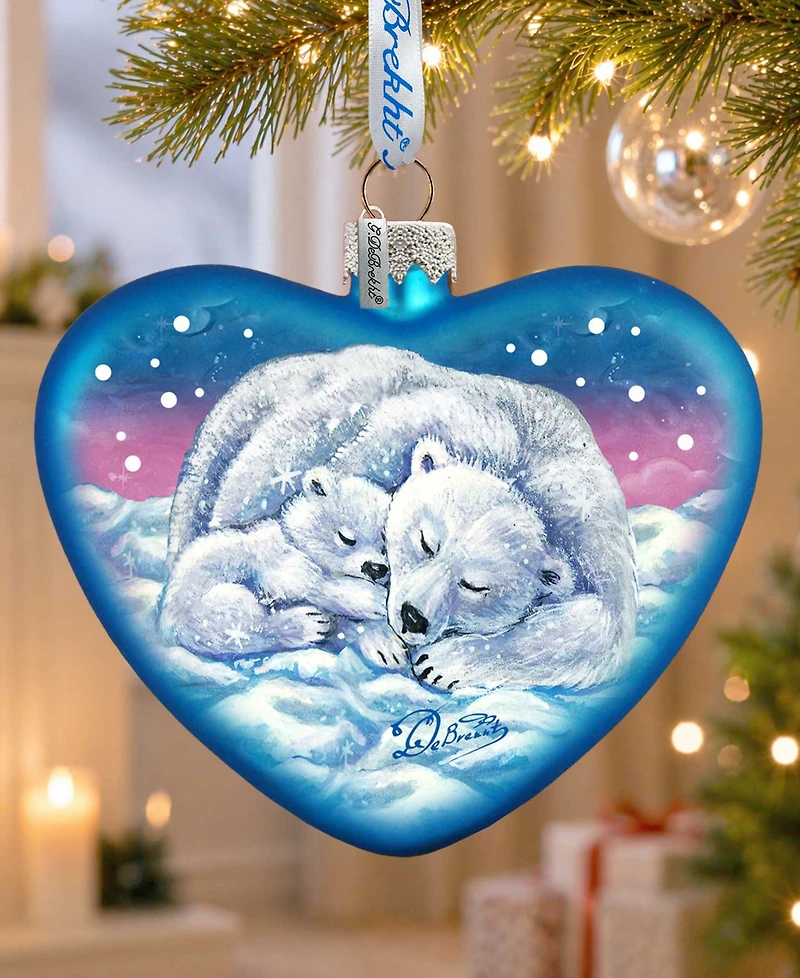G.DeBrekht Motherly Love Bears Holiday Ornament