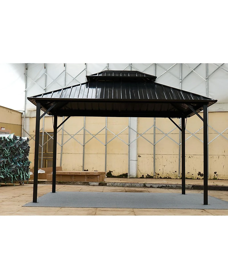 Streamdale Furniture steel tile double-roof pavilion gazebo