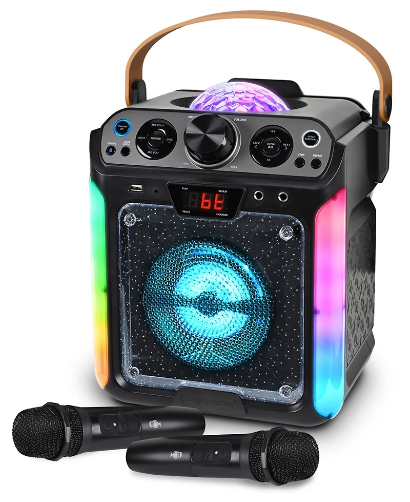 Singing Machine Groove Disco Bluetooth Karaoke System