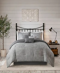 Madison Park Walter Seersucker 7-Pc. Comforter Set