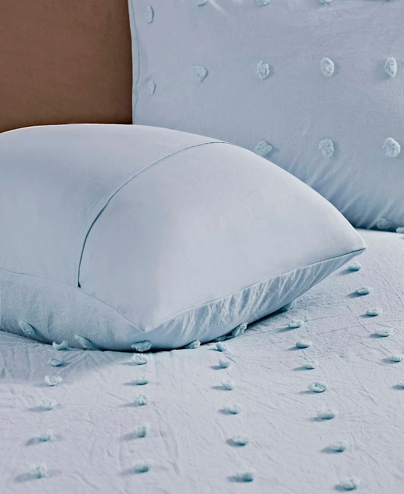 Intelligent Design Brooklyn Jacquard Cotton -Pc. Comforter Set