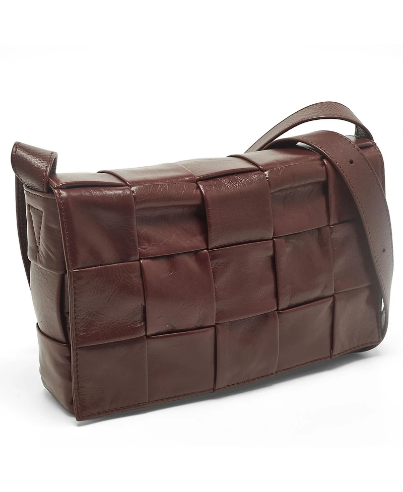 Pre-Owned Bottega Veneta Women's Cassette Intrecciato Leather Shoulder Bag