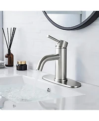 Phying Compliant Single Hole Bathroom Faucet