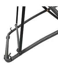 Streamdale Furniture 2-Piece Outdoor Folding Rattan Patio Chairs with Adjustable Backrest