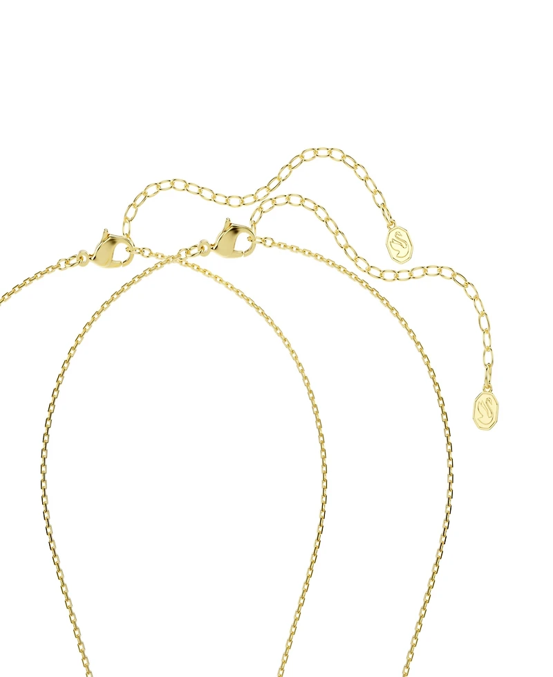 Swarovski Gold-Tone Plated Minions James and Henry Set