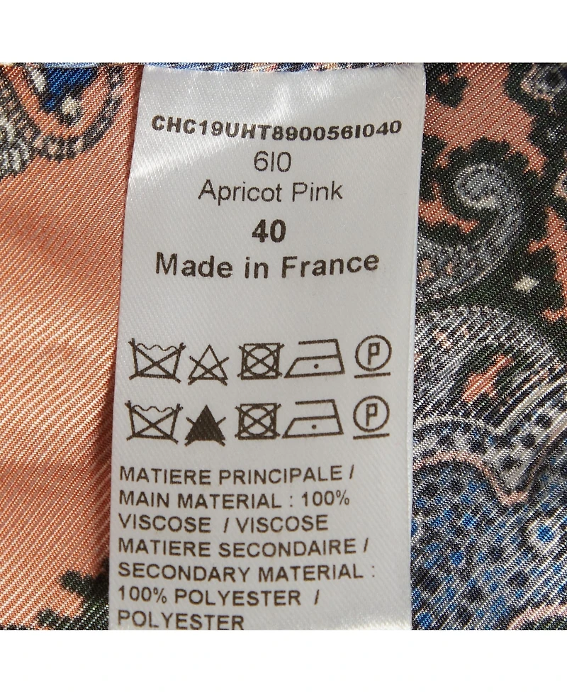 Pre-Owned Chloe Women's Printed Crepe Blouse