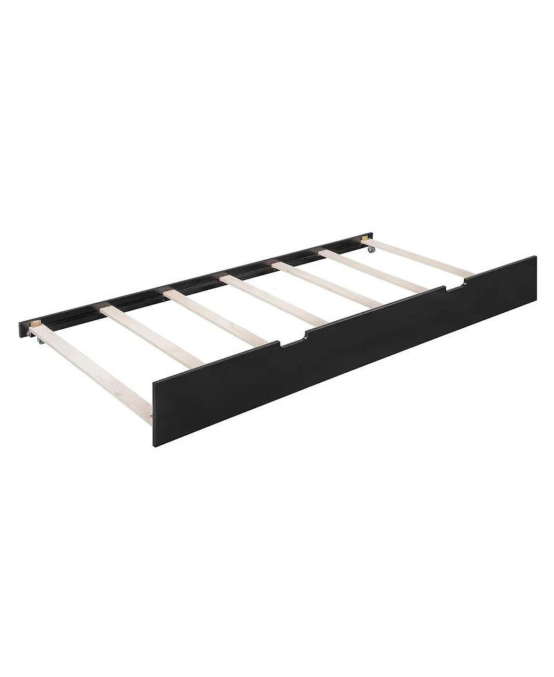 Streamdale Furniture Full over Full Bunk Bed with Twin Size Trundle and Ladder