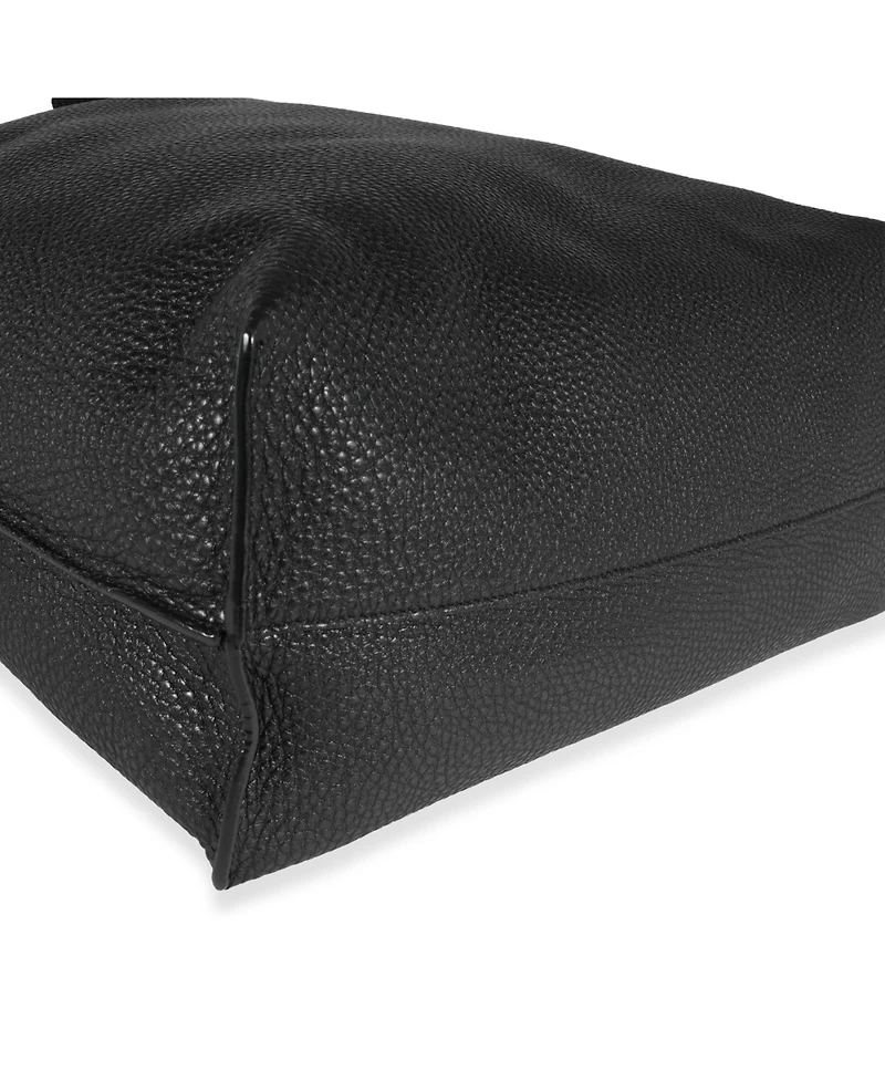 Pre-Owned Saint Laurent Black Grained Leather Passamaneria Patti Tote