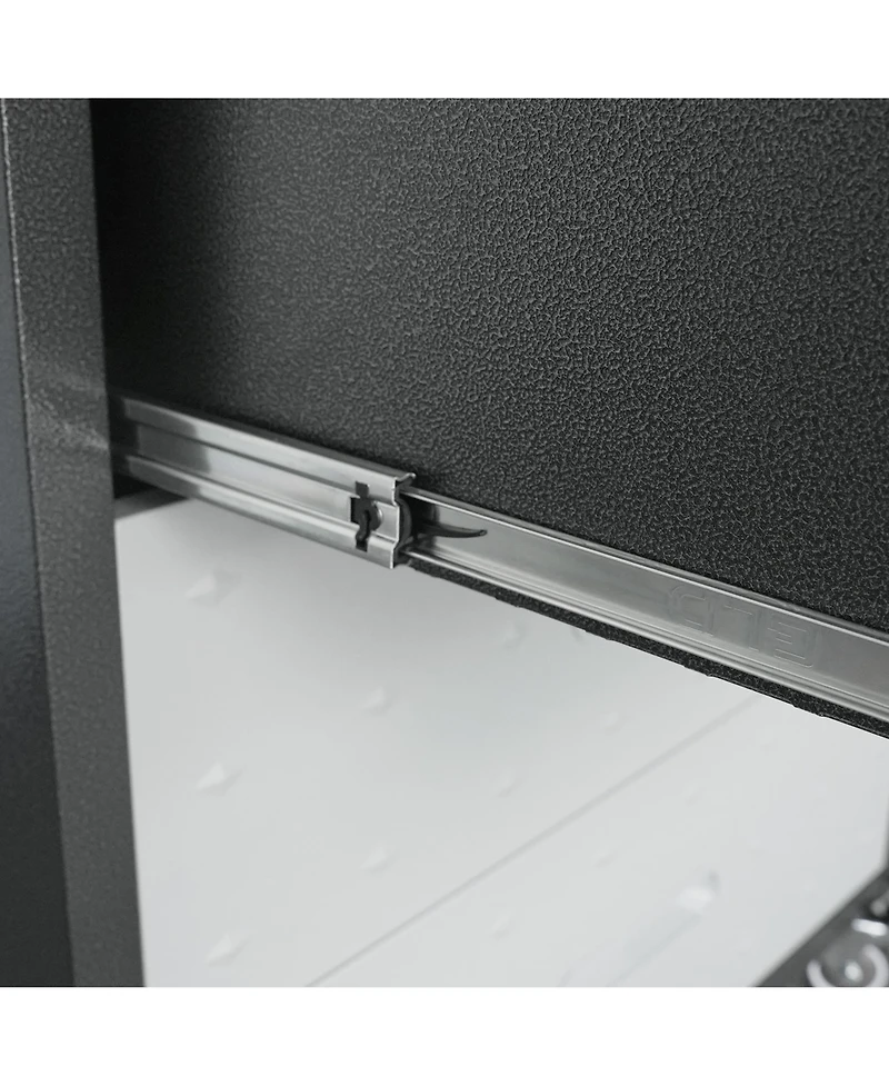 Viyet 3-Drawer Heavy Duty Metal Storage Cabinet - Rolling Steel Tool Chest with 360degree(s) Wheels