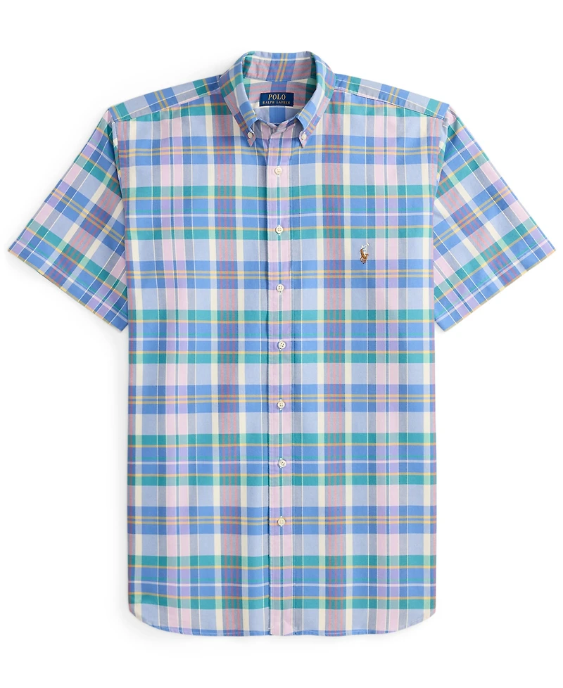 Polo Ralph Lauren Men's Big & Tall Plaid Oxford Shirt
