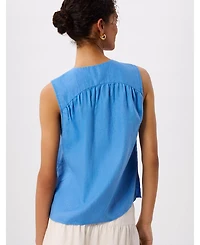 Whistles Women's Laura Linen Tank