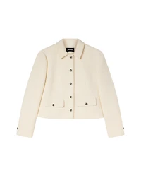 Whistles Women's Cropped Boucle Jacket