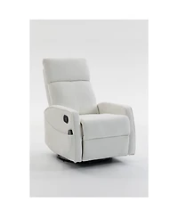 Streamdale Furniture Short plush manual button armchair sofa