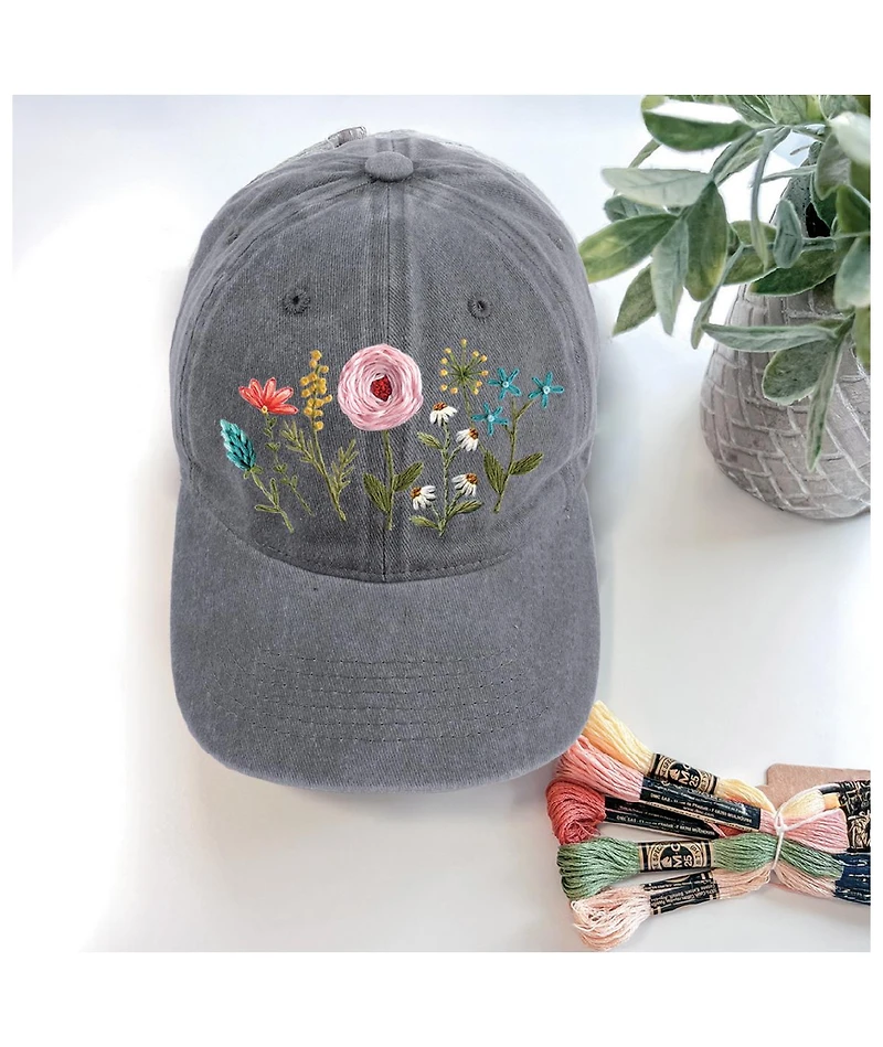 John Bead Hat Embroidered Diy Kit for Beginners