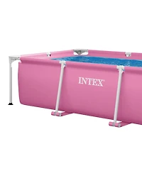 Intex 8.5' x 26" Rectangular Frame Above Ground Outdoor Swimming Pool