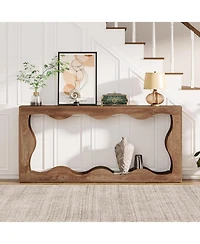 Slickblue63 Inch Farmhouse Console Table for Entryway and Behind Sofa