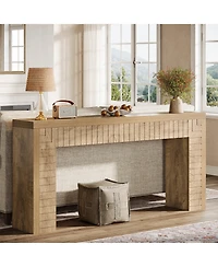Slickblue Slim Console Table for Hallway, Perfect Behind Sofa or Couch