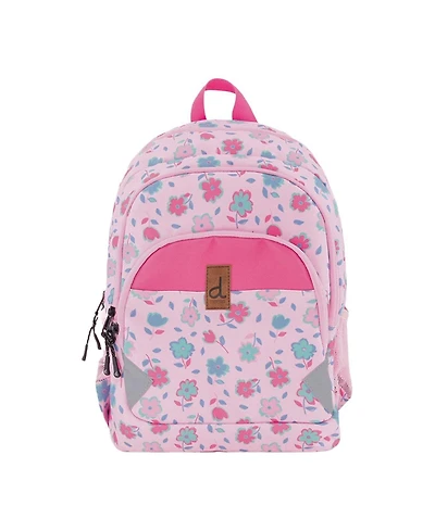 Deux par Deux Little Girl Flowers Compact Functional Backpack
