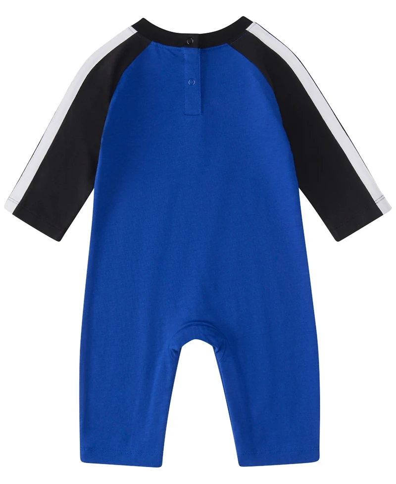adidas Baby Boys' Classic Raglan Long-Sleeve Coverall