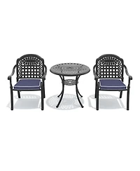 Streamdale Furniture Set Of Cast Aluminum Patio Furniture
