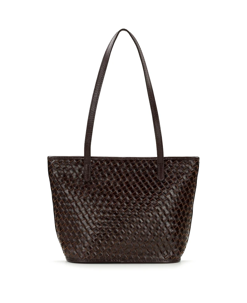 Patricia Nash Emmie Medium Leather Tote Handbag