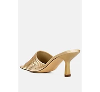 Beatrice Heat Set Mid Heel Sandals