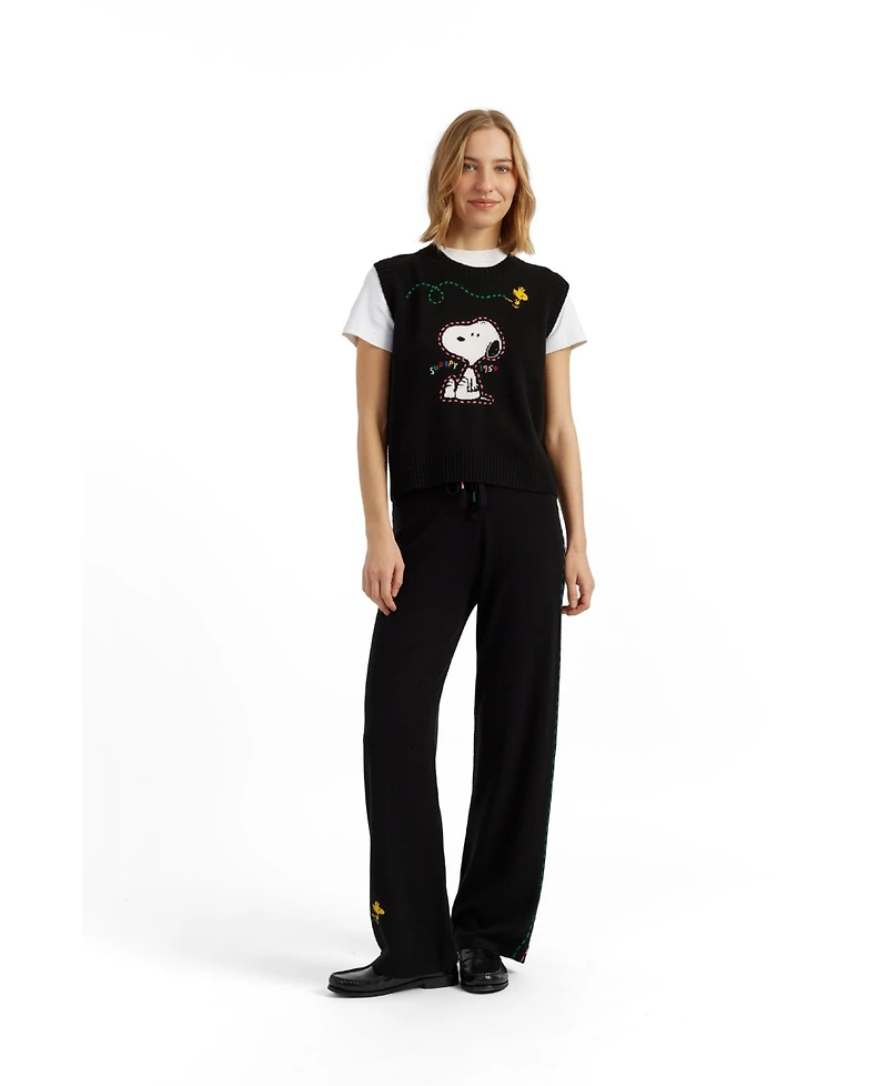 Chinti & Parker Women's and Wool-Cashmere Snoopy Tank
