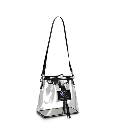 Wear by Erin Andrews Tennessee Titans Clear Stadium Bucket Purse