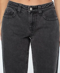 Celebrity Pink Women's Low-Rise Baggy Straight-Leg Jeans