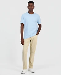 Alfani Men's Short-Sleeve Textured Mercerized T-Shirt, Macy's Exclusive