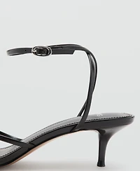 Mango Women's Strappy Heeled Sandals