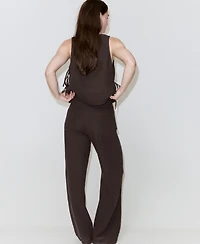 Mango Women's Balloon Cotton Pants