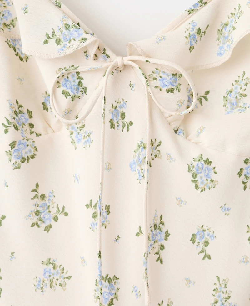 Mango Women's Floral Print Dress