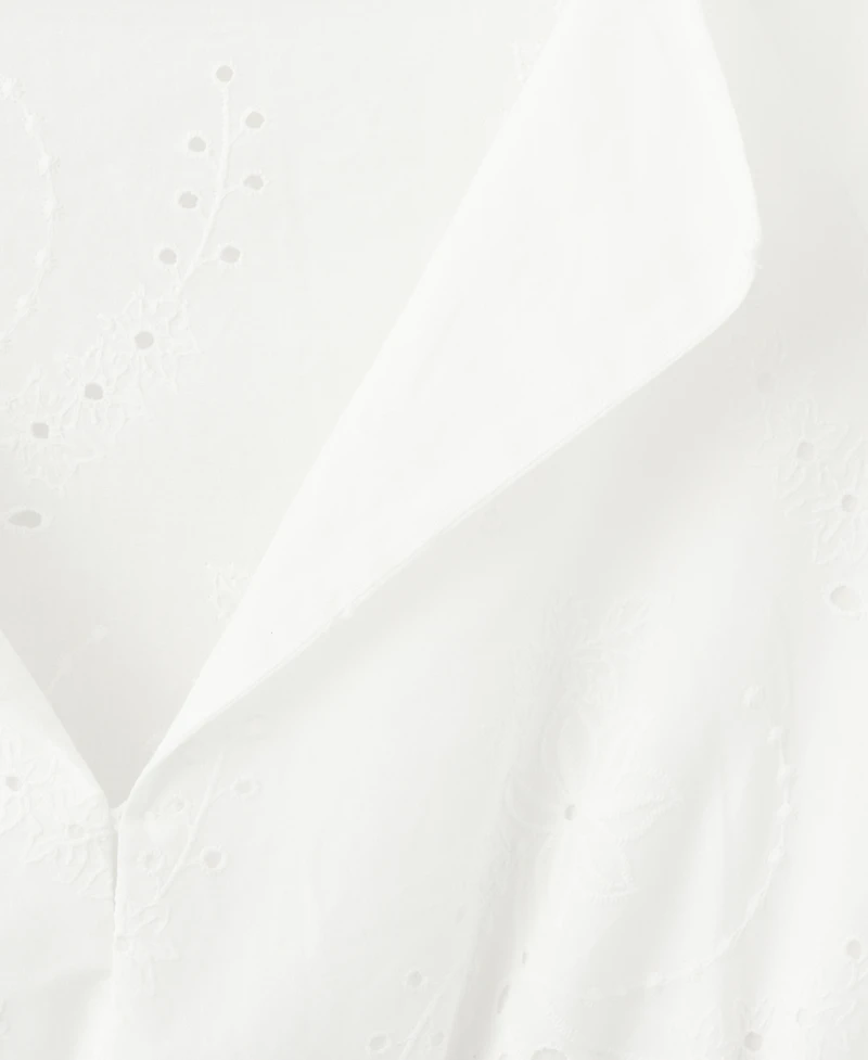 Mango Women's Embroidered Short Dress