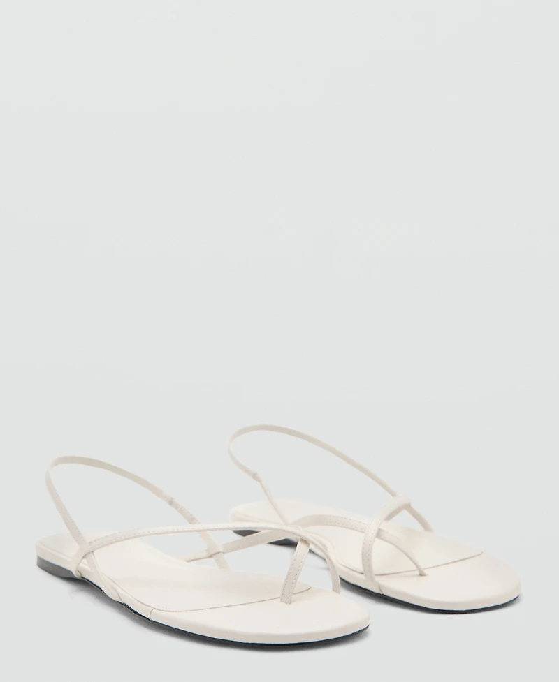 Mango Women's Criss-Cross Straps Sandals