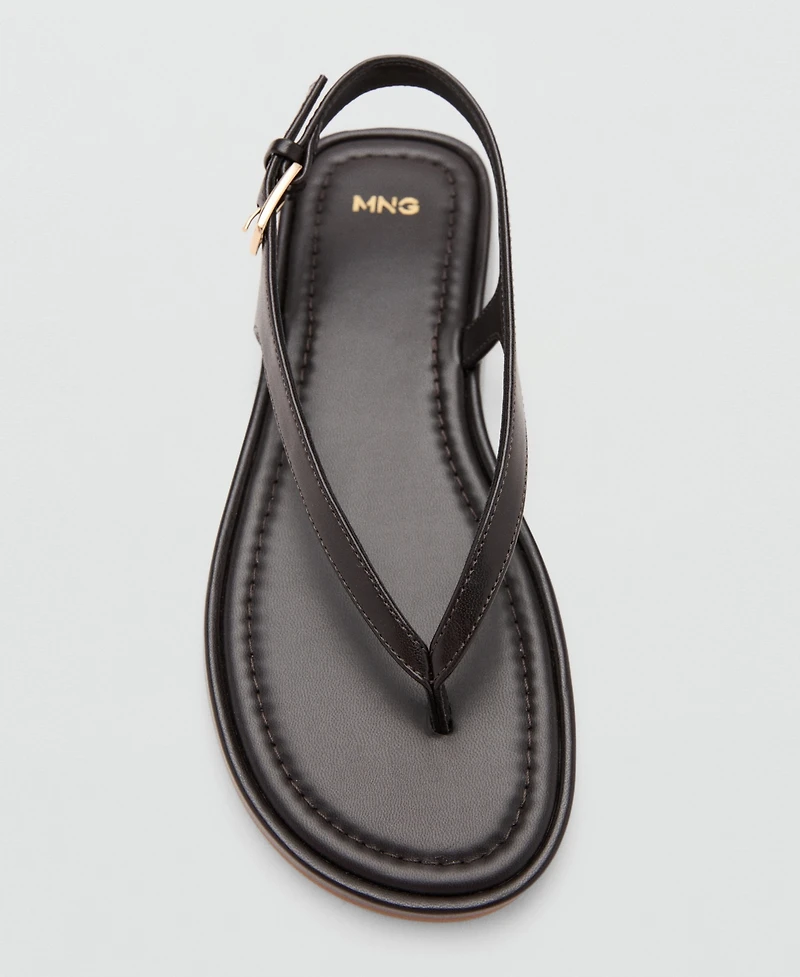 Mango Women's Buckle Strap Sandals