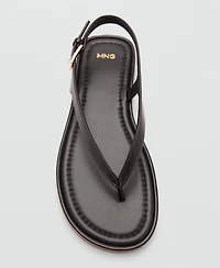 Mango Women's Buckle Strap Sandals