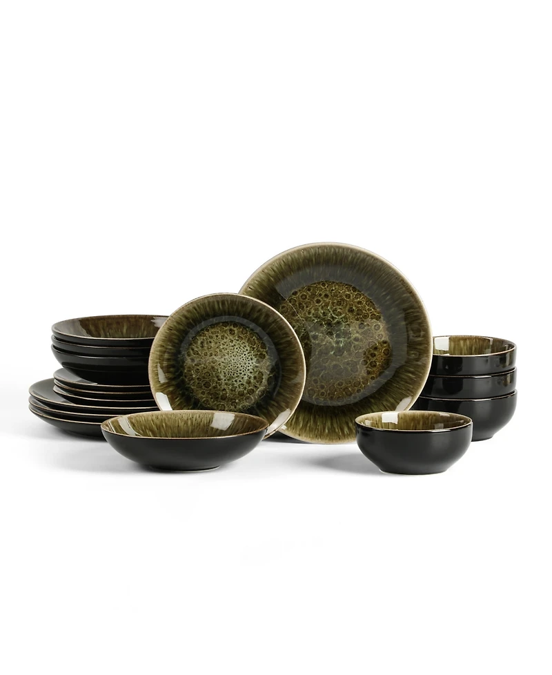 Stone Lain Riley 16-Piece Dinnerware Set, Service for 4