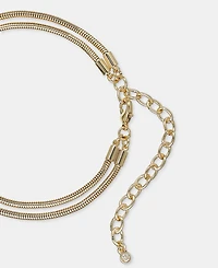 On 34th Gold-Tone Pendant Two-Row Necklace, Macy's Exclusive