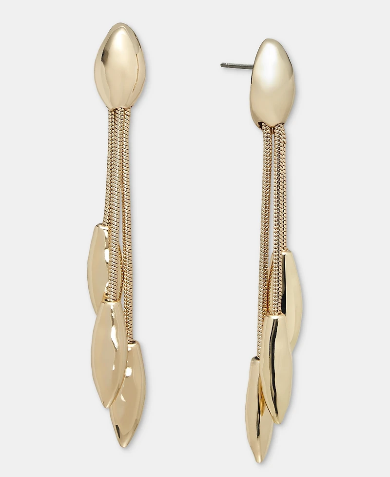 Style & Co Shaky Chain Linear Drop Earrings, Macy's Exclusive
