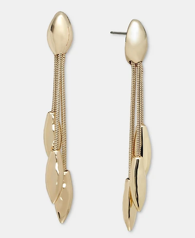 Style & Co Shaky Chain Linear Drop Earrings, Macy's Exclusive