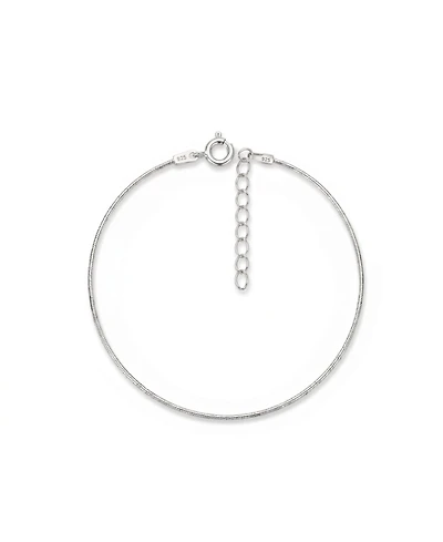 Spero London Italian Fine Chain Sterling Silver Bracelet