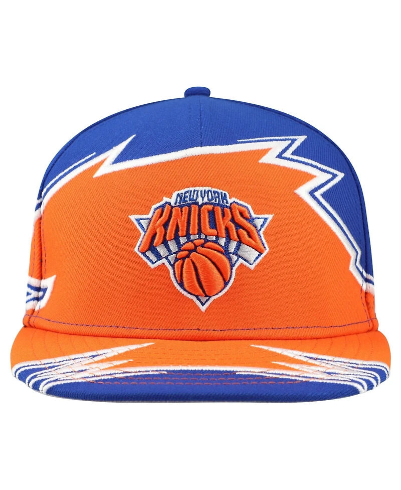 New Era Big Boys and Girls Blue York Knicks Break 59FIFTY Fitted Hat